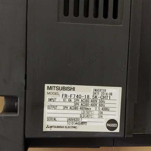 FR-F740-18.5K-CHT1 Mitsubishi inverter 380V Fast transportation Used
