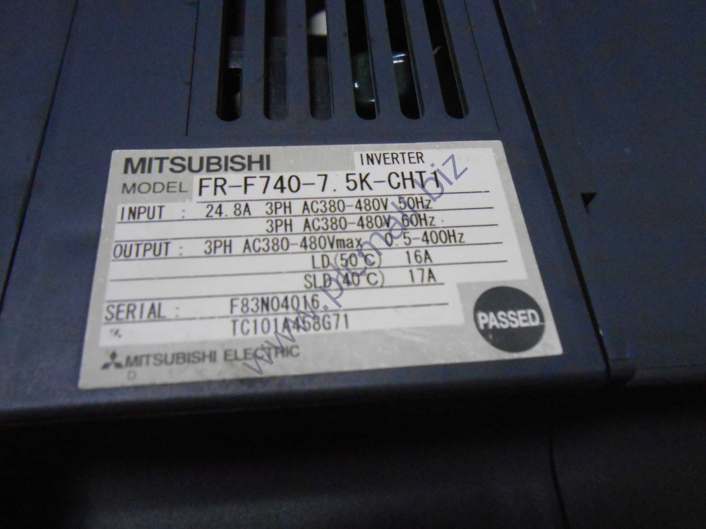 FR-F740-7.5K-CHT1 Mitsubishi inverter 380V Fast transportation Used