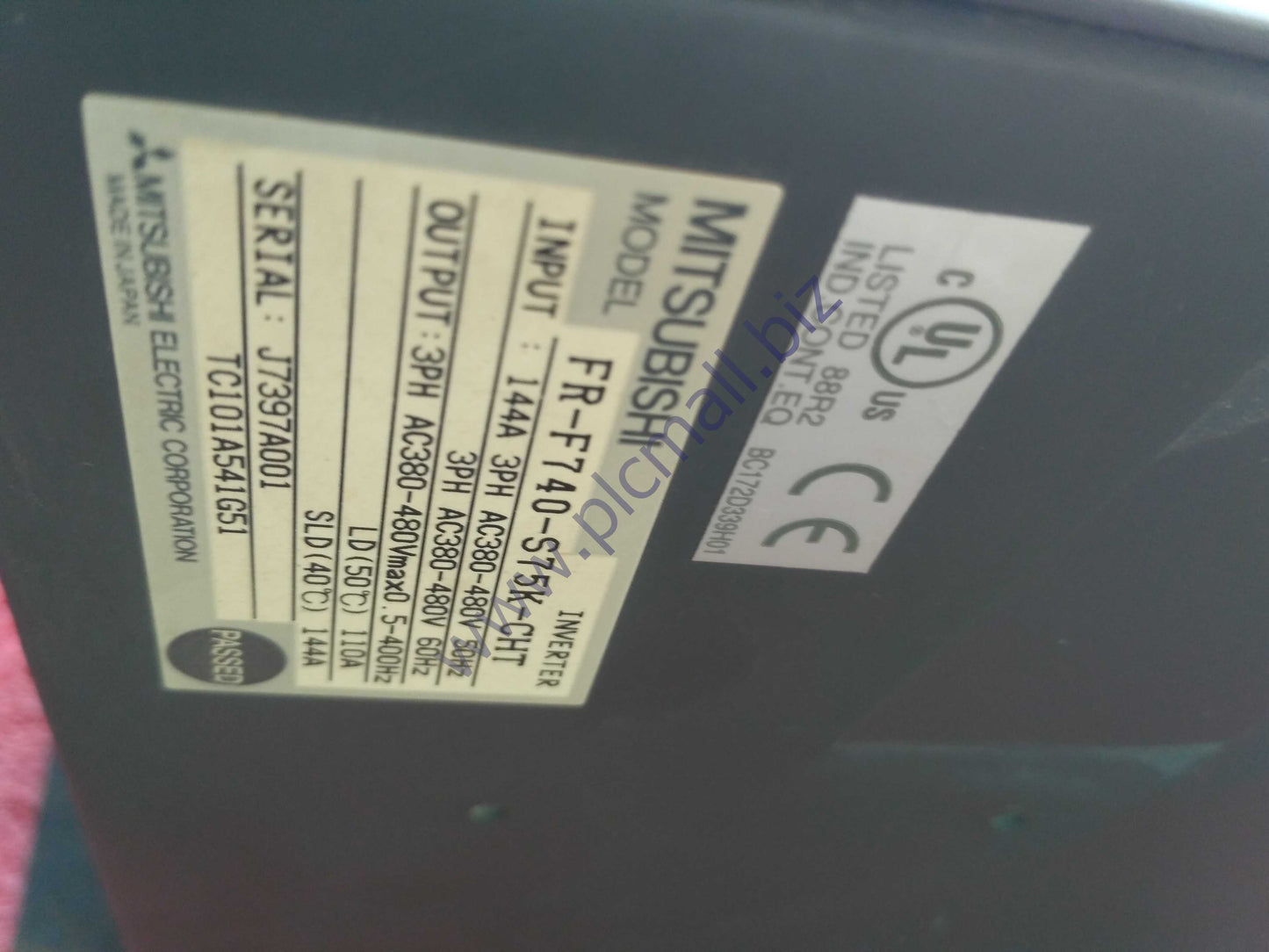 FR-F740-S75K-CHT Mitsubishi inverter 380V Fast transportation Used