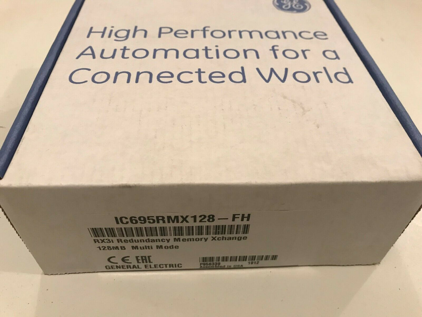 IC695RMX128 GE RX3i Redundant Memory 128MB Multi Mode Brand new Fast delivery