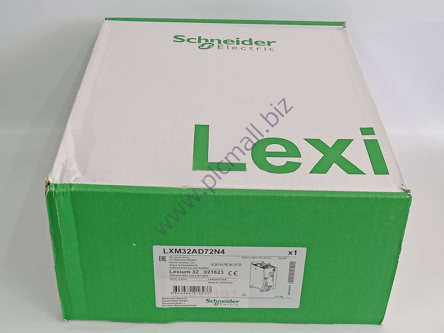 LXM32AD72N4 Schneider motion servo drive three-phase supply voltage 0.4KW