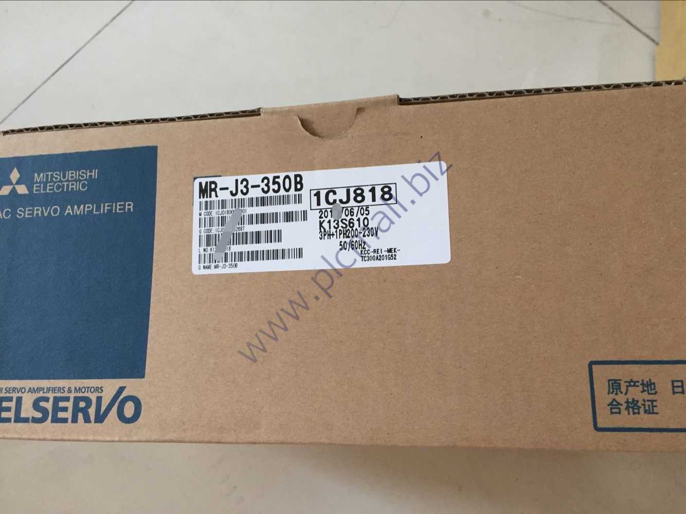 MR-J3-350B Mitsubishi AC server Driver NEW IN BOX Fast transportation