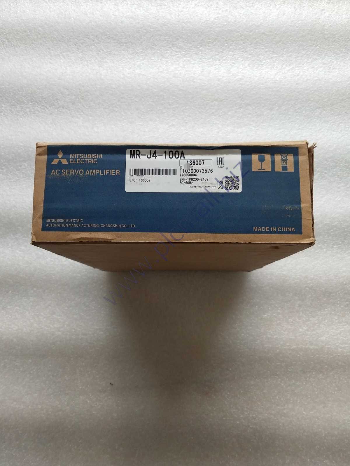 MR-J4-100A Mitsubishi AC server Driver NEW IN BOX Fast transportation