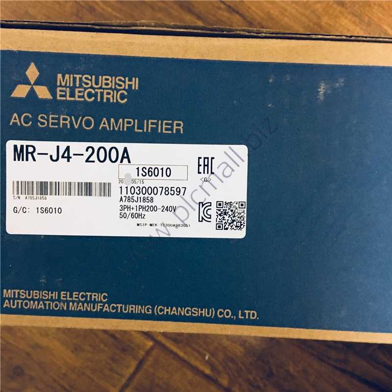 MR-J4-200A Mitsubishi AC server Driver NEW IN BOX Fast transportation