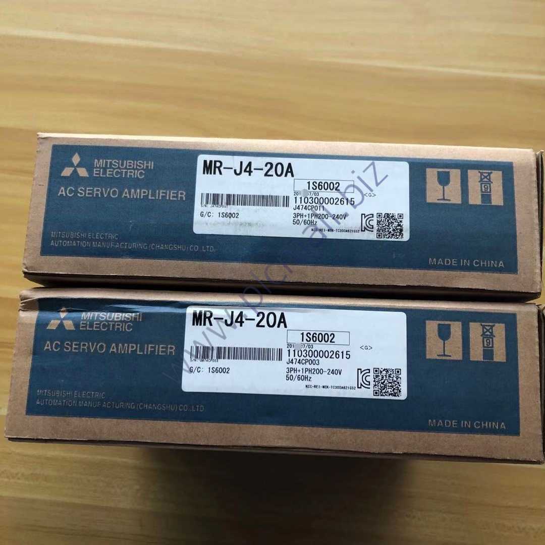 MR-J4-20A Mitsubishi AC server Driver NEW IN BOX Fast transportation