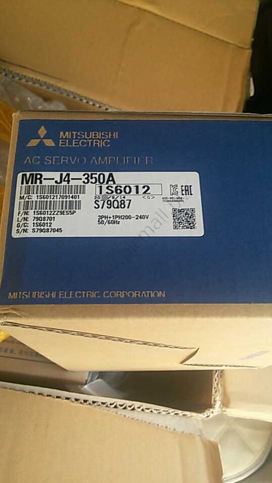 MR-J4-350A Mitsubishi AC server Driver NEW IN BOX Fast transportation