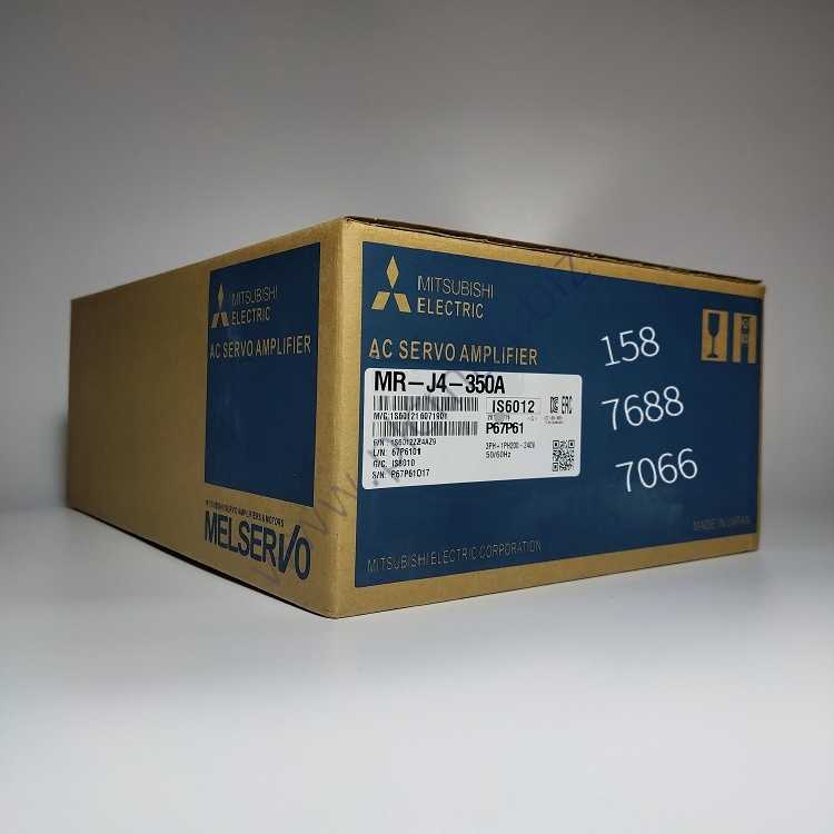 MR-J4-350A Mitsubishi AC server Driver NEW IN BOX Fast transportation