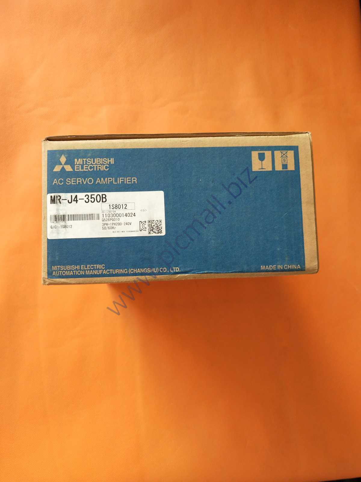 MR-J4-350B Mitsubishi AC server Driver NEW IN BOX Fast transportation
