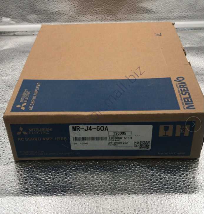 MR-J4-60A Mitsubishi AC server Driver NEW IN BOX Fast transportation