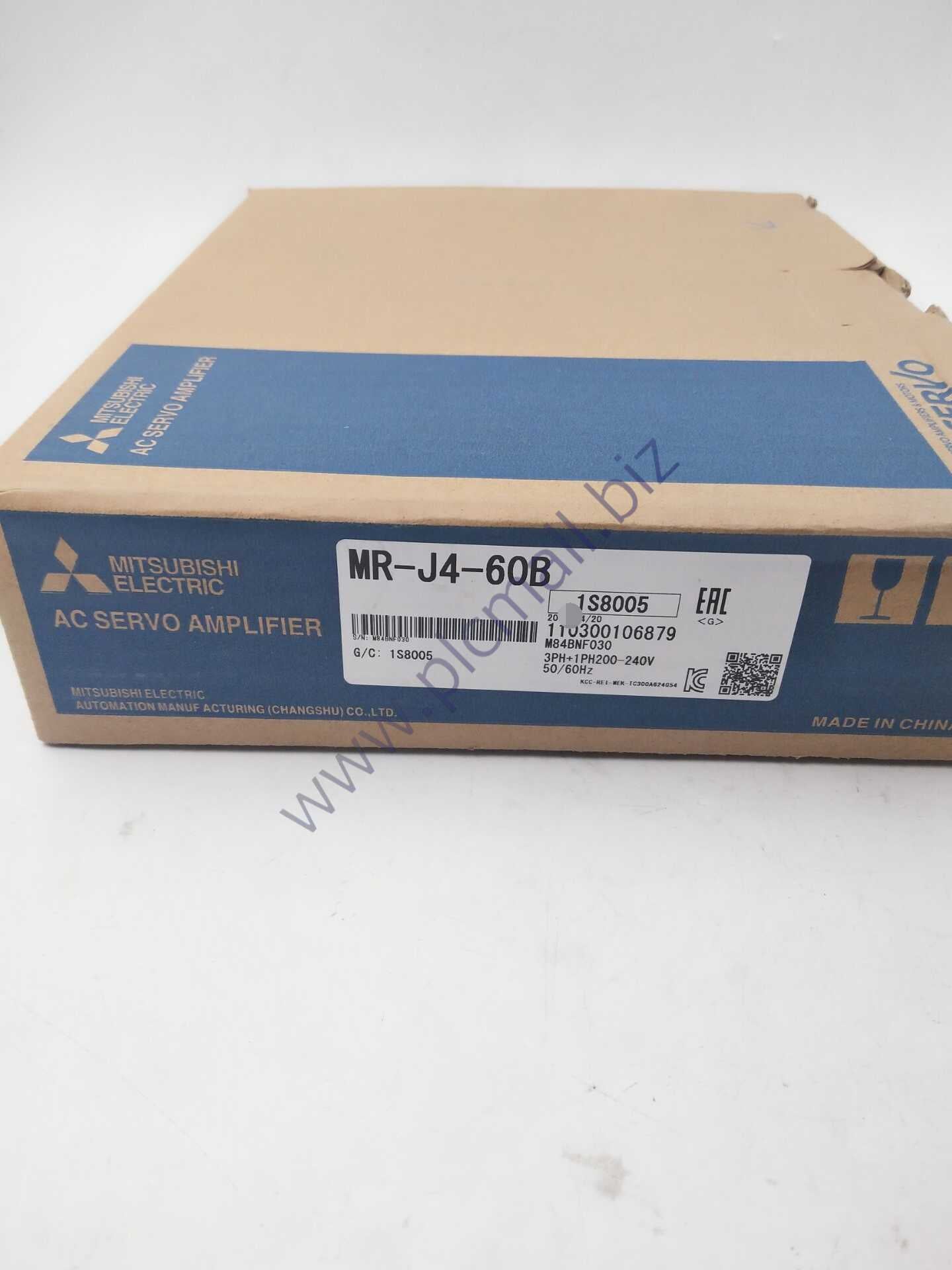 MR-J4-60B Mitsubishi AC server Driver NEW IN BOX Fast transportation
