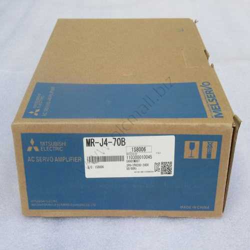 MR-J4-70B Mitsubishi AC server Driver NEW IN BOX Fast transportation
