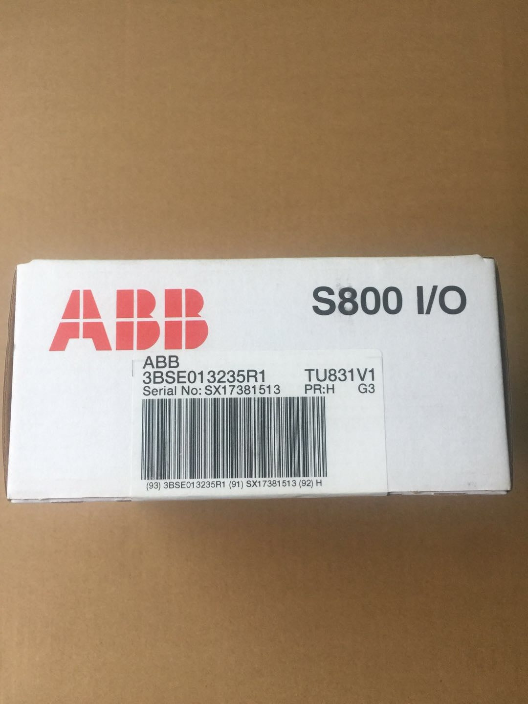 TU831V1 3BSE013235R1 ABB Extended terminal block 230VAC Brand New