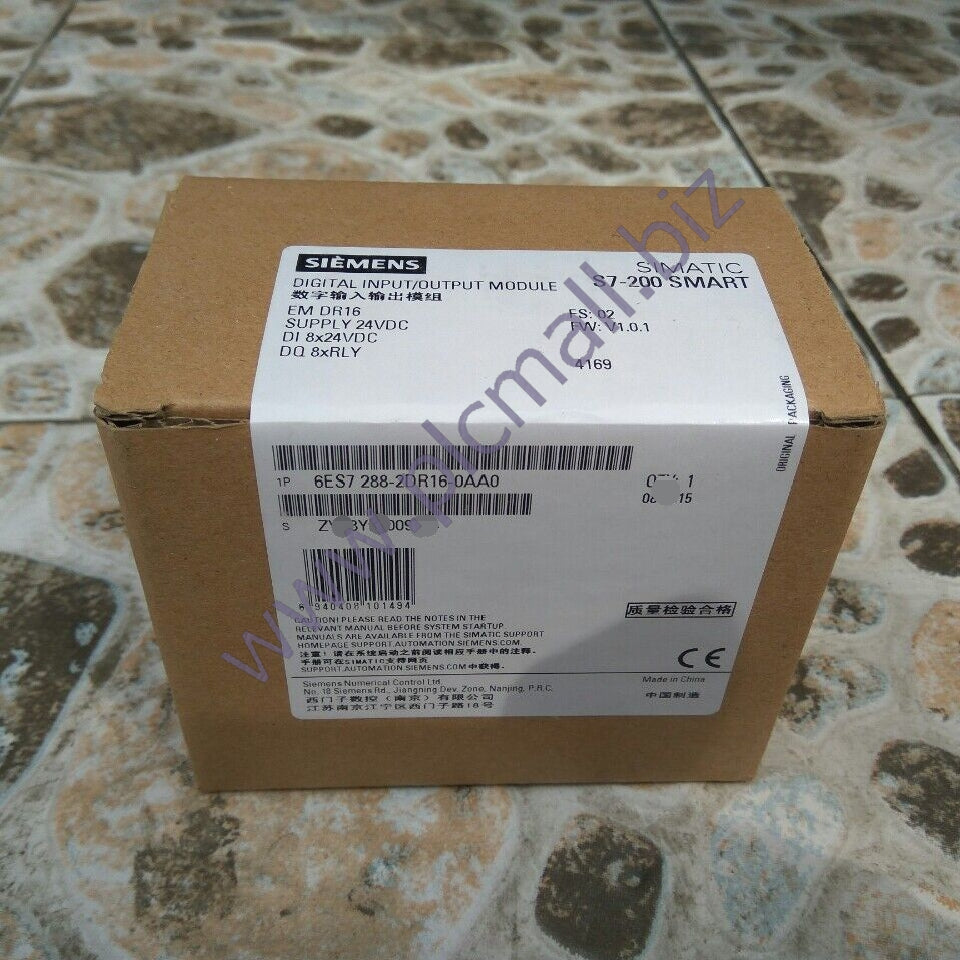 6ES7288-2DR16-0AA0 Siemens SIMATIC S7-200 SMART, Digital I/O SM DR16 BRAND NEW