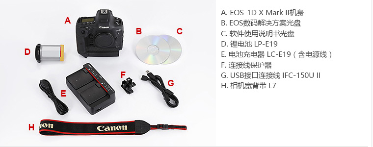 Canon EOS 1DX Mark II Single Body 1DX21dx Advanced 2 Full Frame SLR Camera