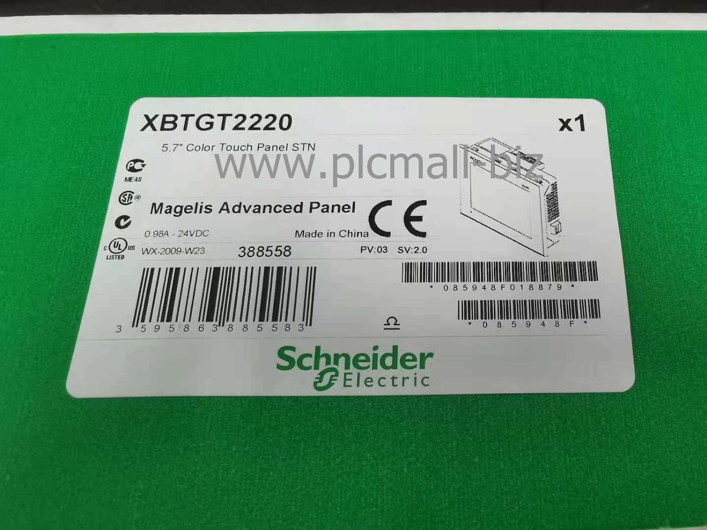 XBTGT2220 Schneider touch screen Brand new