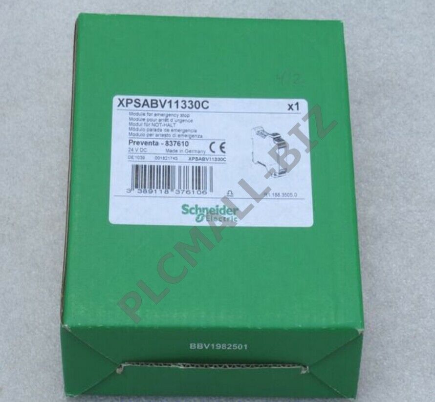 XPSABV11330C Schneider Safety Relay Brand New