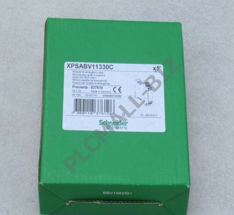 XPSABV11330C Schneider Safety Relay Brand New