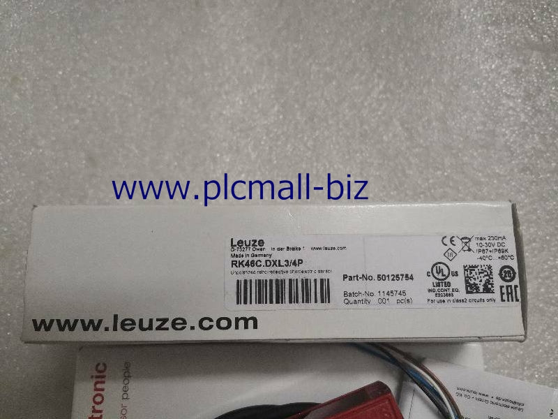 RK46C.DXL3/4P 50125754 Leuze photoelectric sensor Brand New