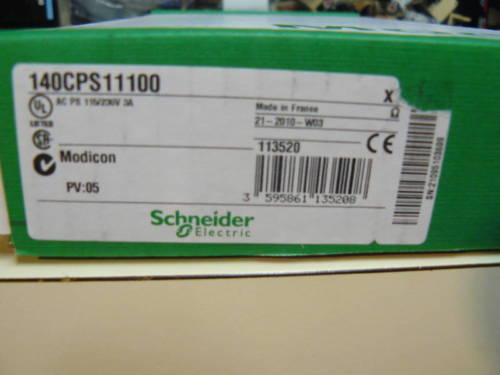 140CPS11100 Schneider power supply module - 120..230 V AC NEW IN BOX