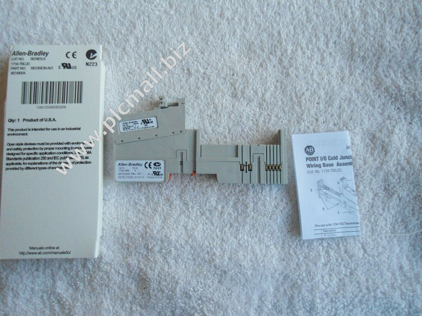 1734-TBCJC  Allen Bradley  POINT I/O Terminal Base  Brand new  Fast shipping