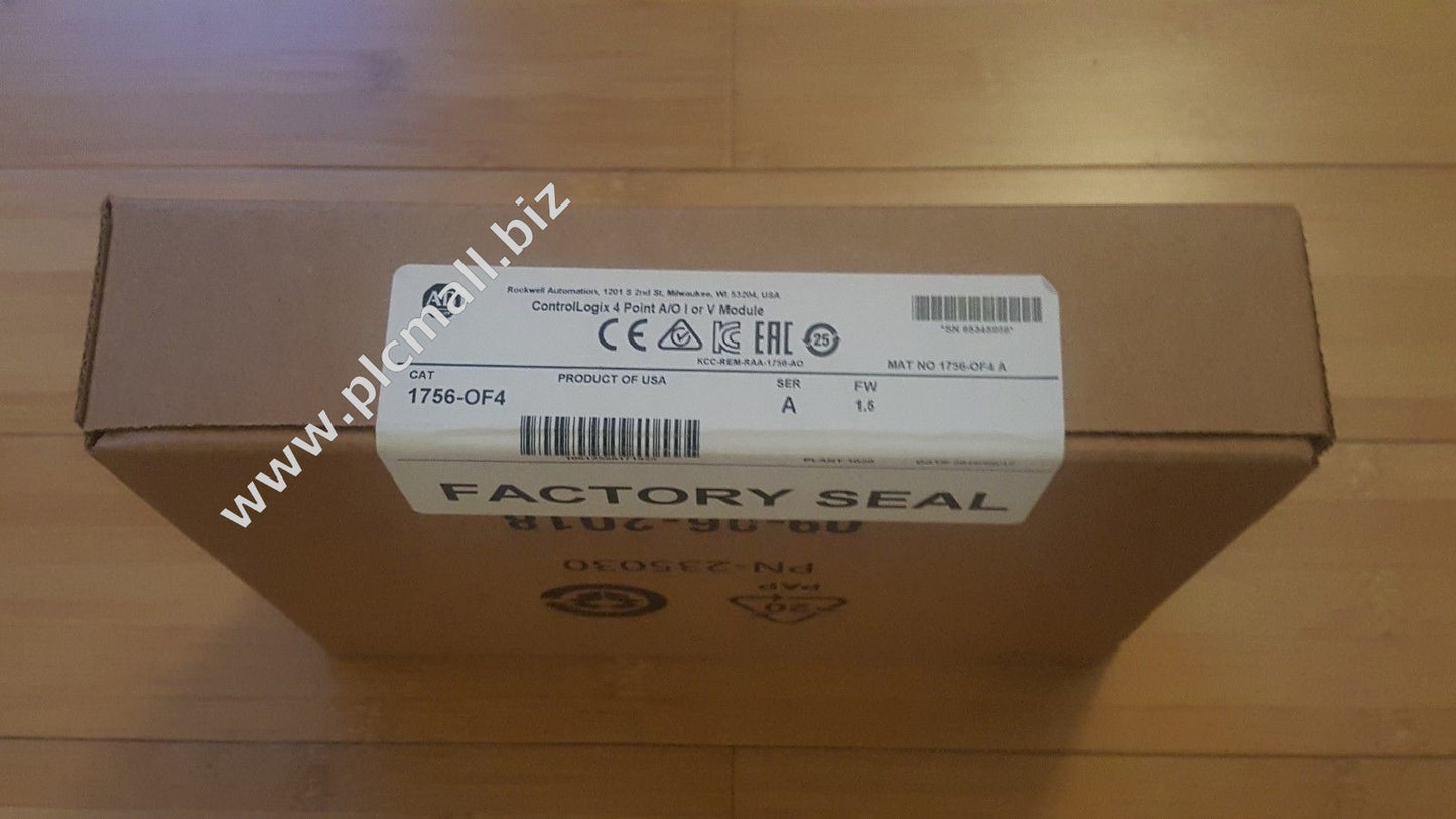 1756-OF4 Allen-Bradley ControlLogix 4Point A/O I or V Module Brand new