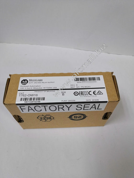 1762-OW16  Allen Bradley  MicroLogix 16 Point Relay Output Module  Brand new  Fast shipping