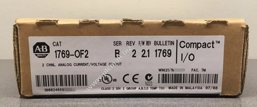 1769-OF2  Allen Bradley  CompactLogix 2 Pt A/O C and V Module  Brand new  Fast shipping