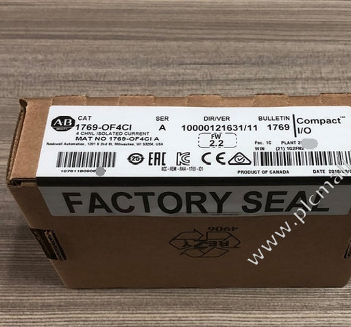 1769-OF4CI  Allen Bradley   CompactLogix 4 Pt A/O Current Module  Brand new  Fast shipping