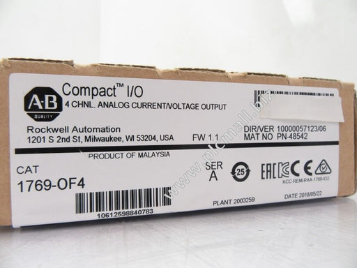 1769-OF4  Allen Bradley  CompactLogix 4 Pt A/O C and V Module  Brand new  Fast shipping