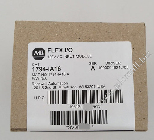 1794-IA16  Allen Bradley  Flex 16 Point Digital Input Module  Brand new  Fast shipping