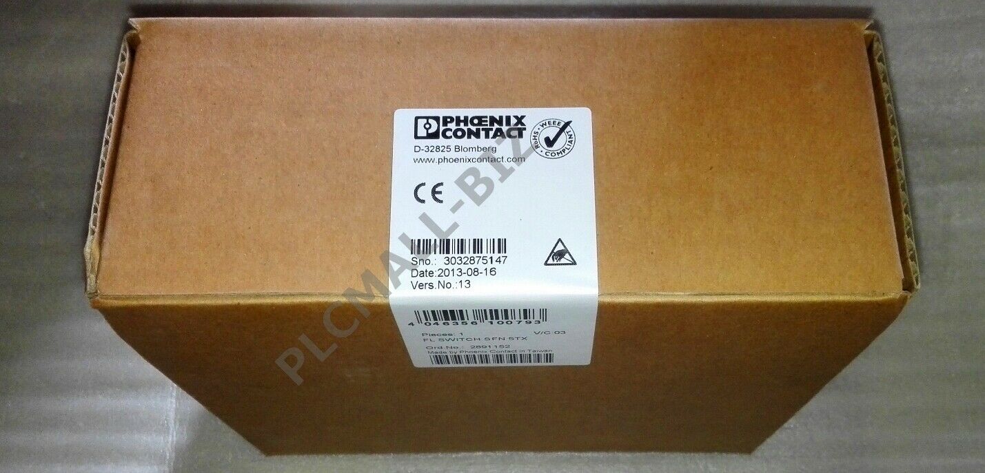 FL SWITCH SFN 5TX Phoenix Ethernet switch Brand New