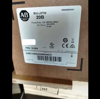 20BC140A0ANNANC0 Allen-Bradley Frequency converter brand new