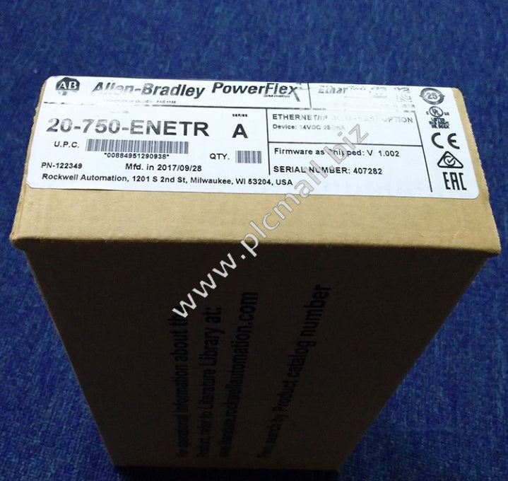 20-750-ENETR  Allen Bradley  PowerFlex 750 EtherNet-IP Adapter  Brand new  Fast shipping