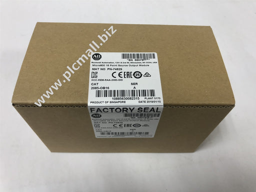 2085-OB16  Allen Bradley  Micro800 16 Point Source Output Module  Brand new  Fast shipping