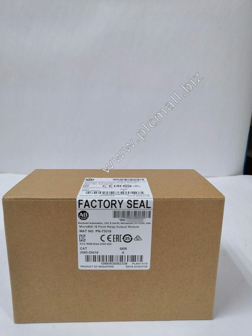 2085-OW16  Allen Bradley  Micro800 16 Point Relay Output Module  Brand new  Fast shipping