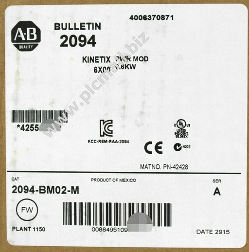 2094-BM02-M  Allen Bradley  Kinetix 6200/6500 Axis Module  Brand new  Fast shipping