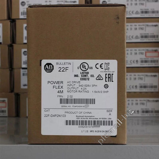 22F-D4P2N103 Allen Bradley PowerFlex 4M- 1.5 kW (2 HP) AC Drive Brand new Fast shipping