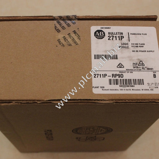 2711P-RP9D  Allen Bradley  PanelView Plus 6 700-1500 Logic Module  Brand new  Fast delivery