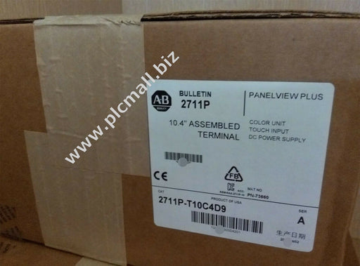 2711P-T10C4D9  Allen Bradley  PanelView Plus Terminal  Brand new  Fast delivery