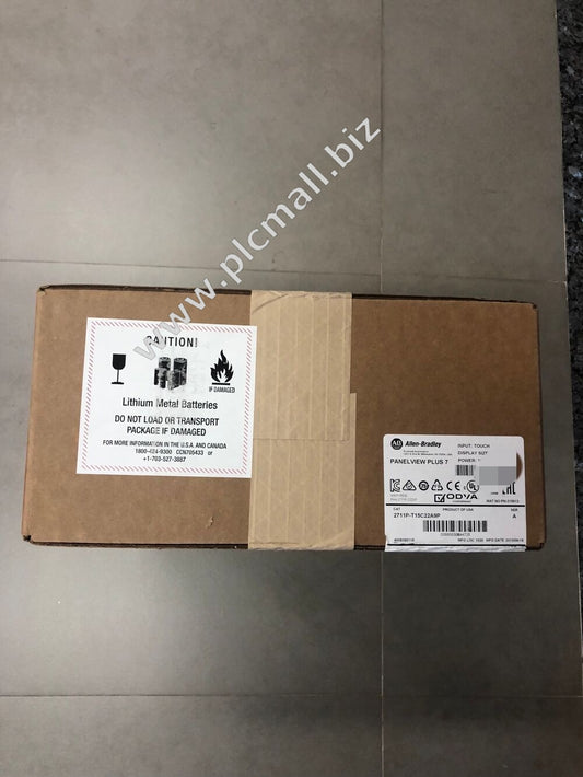 2711P-T15C22A9P  Allen Bradley  PanelView Plus 7 Graphic Terminal  Brand new  Fast shipping