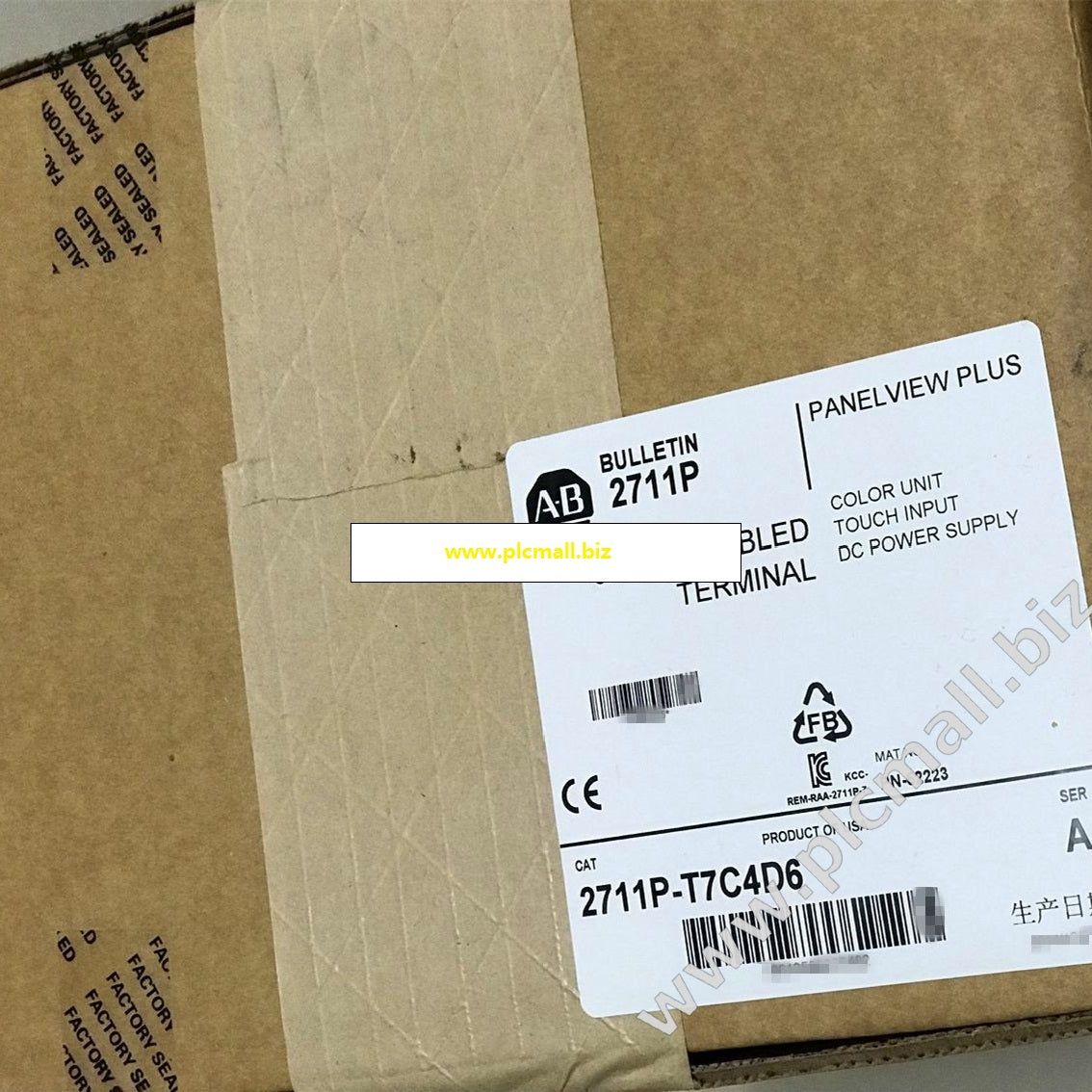 2711P-T7C4D6  Allen Bradley  touch screen  Brand new  Fast shipping