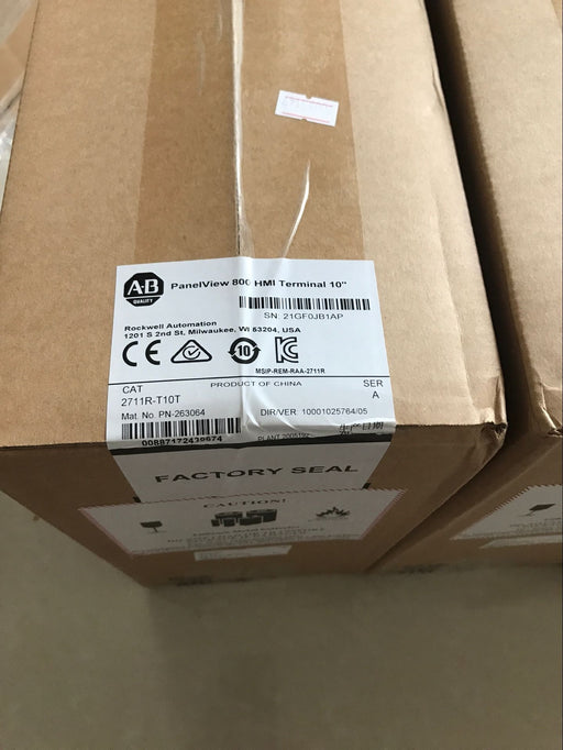 2711R-T10T  Allen Bradley  PANELVIEW 800 10.4-INCH HMI TERMINAL  Brand new   Fast delivery