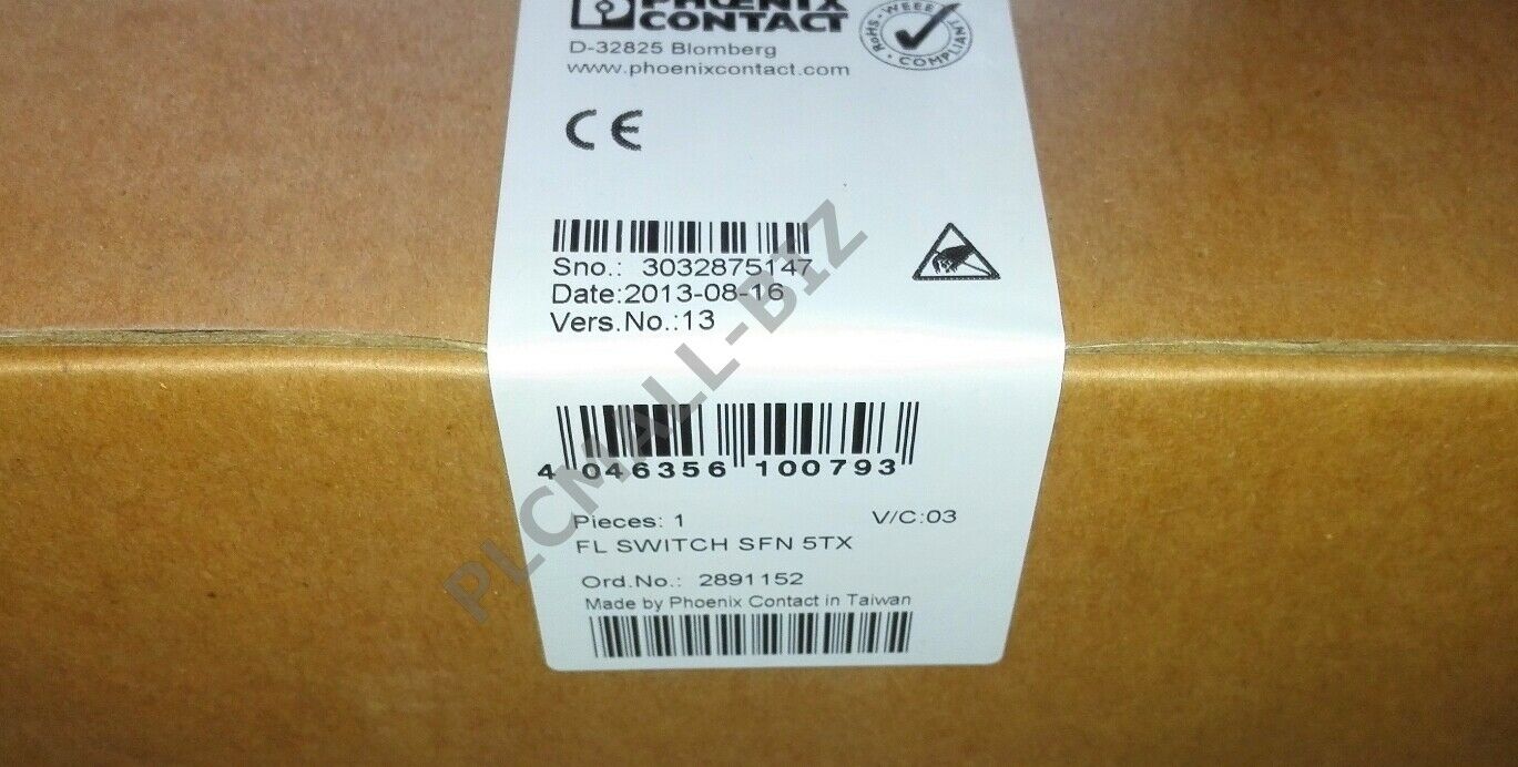 FL SWITCH SFN 5TX Phoenix Ethernet switch Brand New