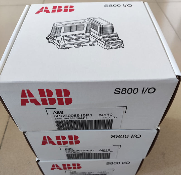AI810 3BSE008516R1 ABB 8-channel analog input module