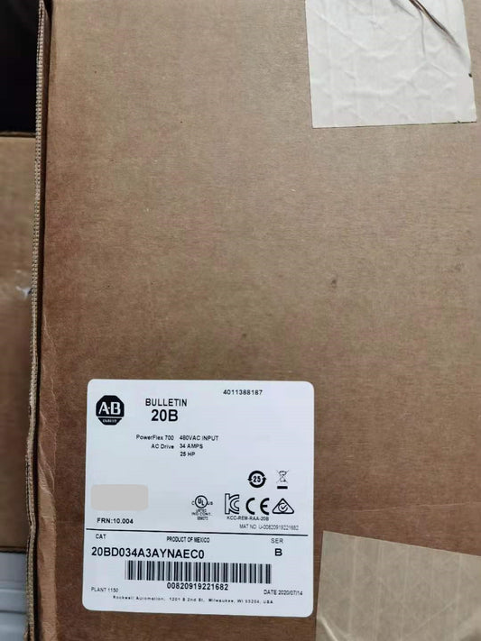 20BD034A3AYNAEC0 Allen-Bradley Frequency converter brand new