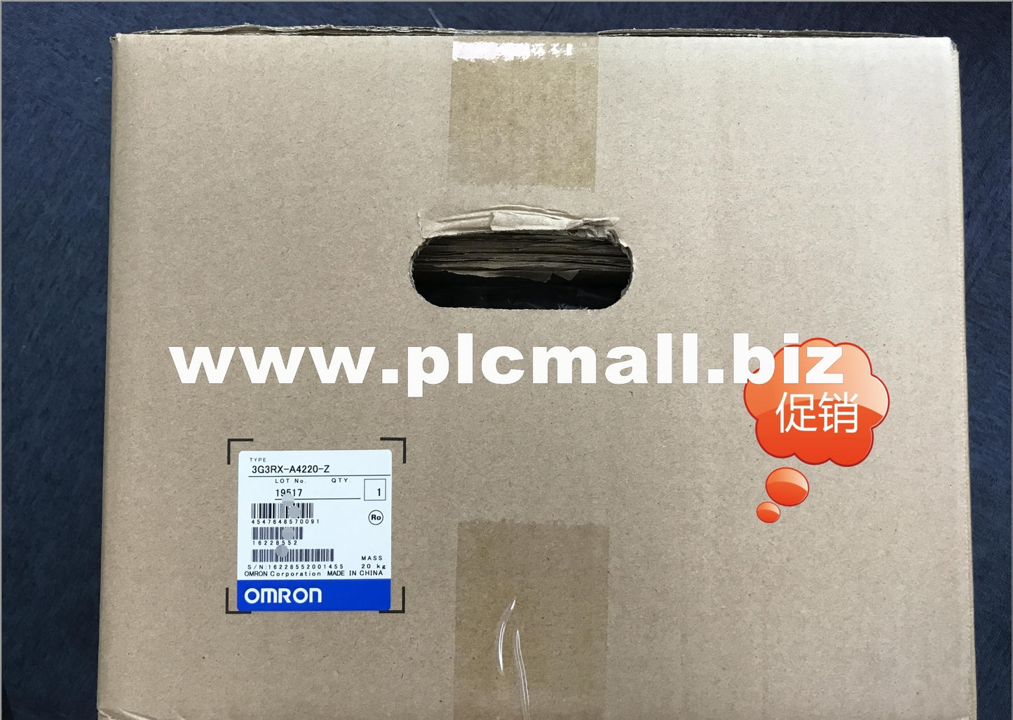 OMRON 3G3RX-A4220-Z three-phase 22KW inverter brand new original authentic