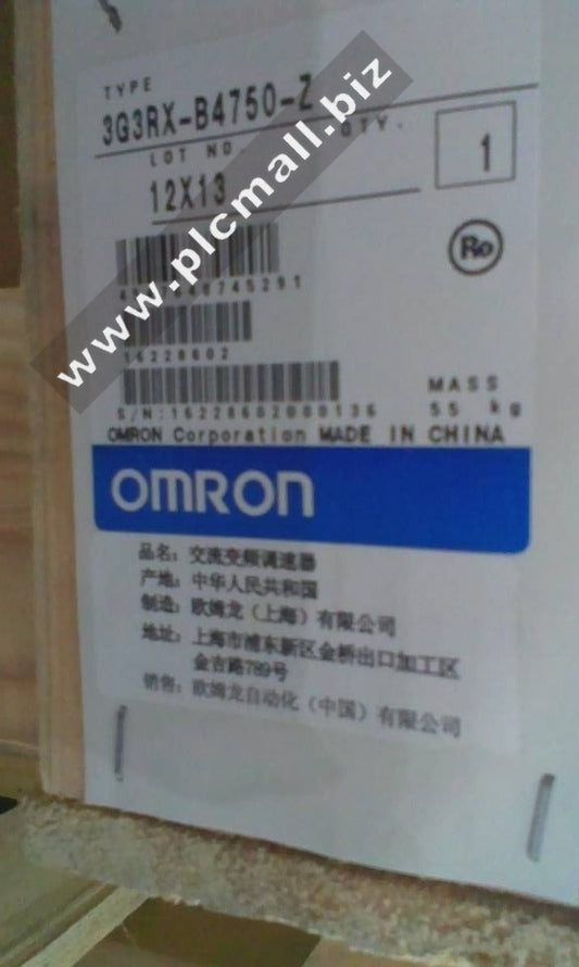 OMRON inverter 3G3RX-B4750-Z three-phase AC400V maximum applicable motor power 75kW