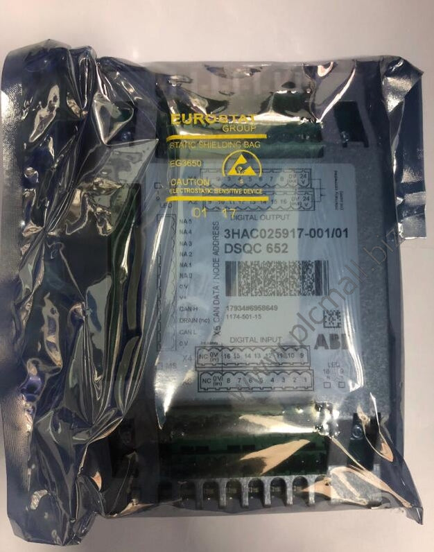 3HAC025917-001 DSQC 652 ABB I/O Unit Brand NEW