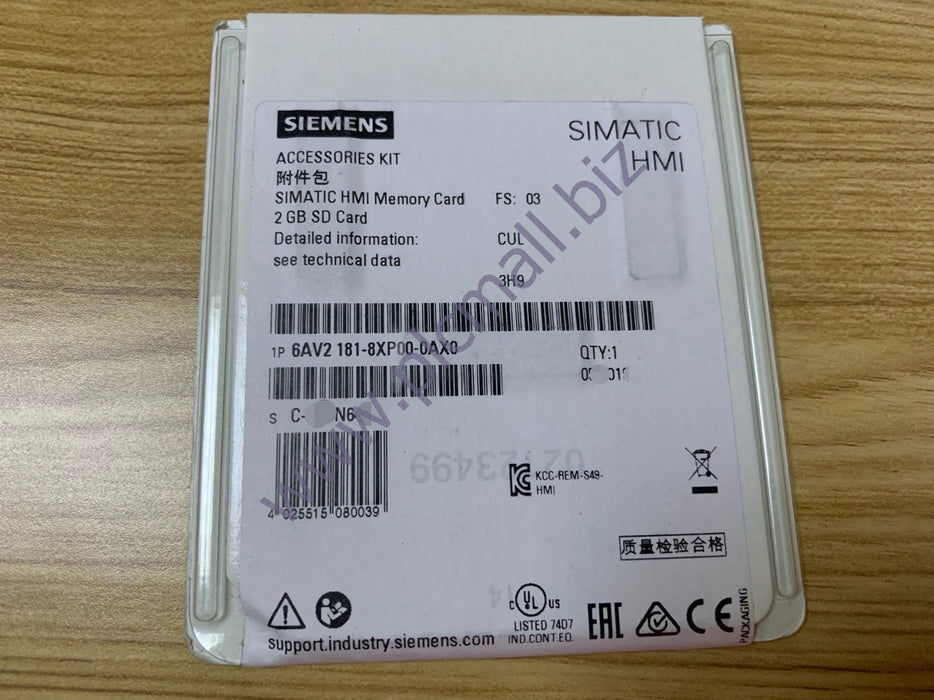 6AV2181-8XP00-0AX0 Siemens SIMATIC HMI MEMORY CARD 2 GB  BRAND NEW