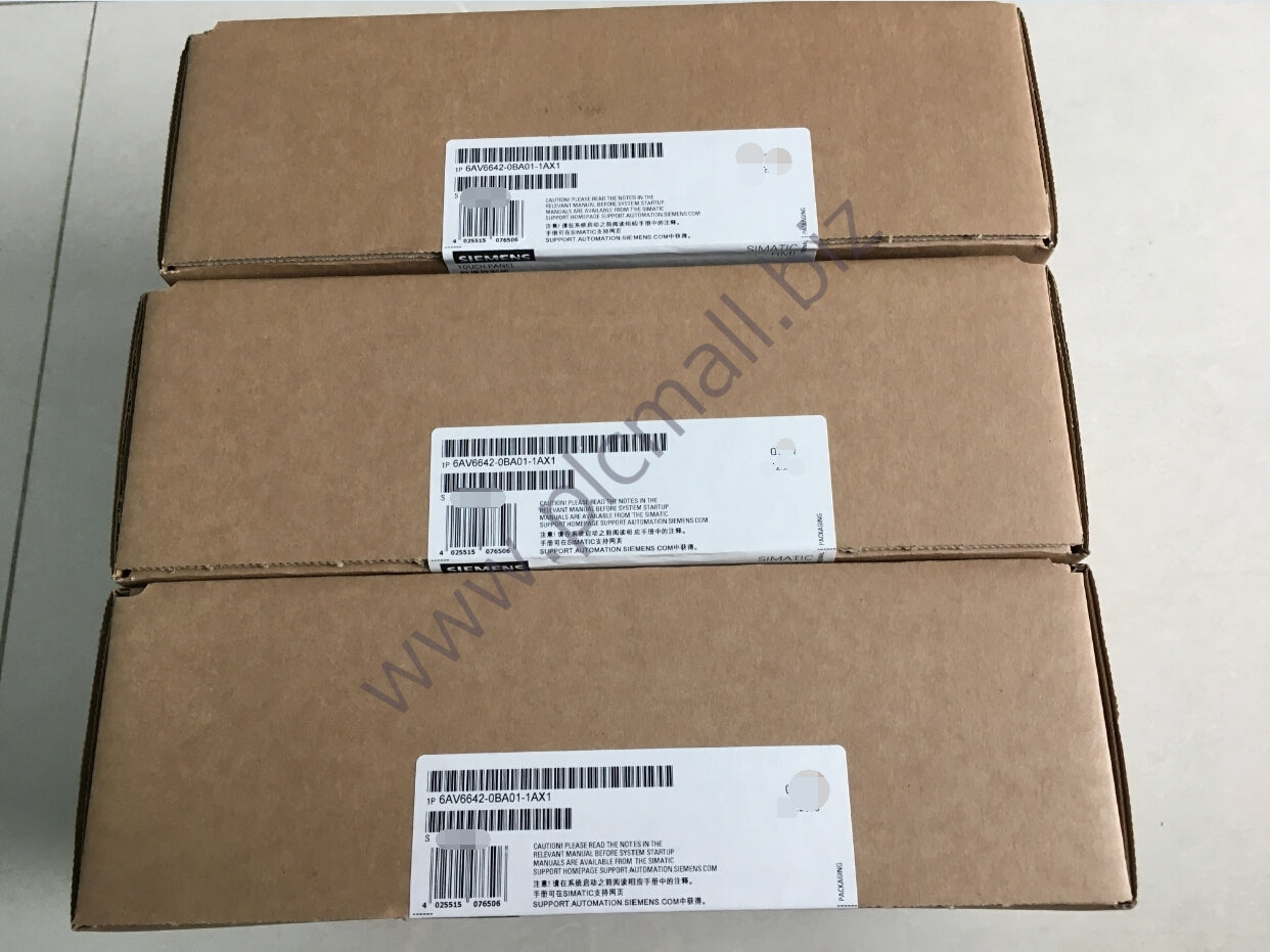 6AV6642-0BA01-1AX1 Siemens SIMATIC TP177B 6" PN/DP STN 265 COLOR-DISPLAY PRINTER -  INTERFACE SLOT FOR MM-CARD  BRAND NEW